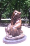 Bears statue at Interlochen